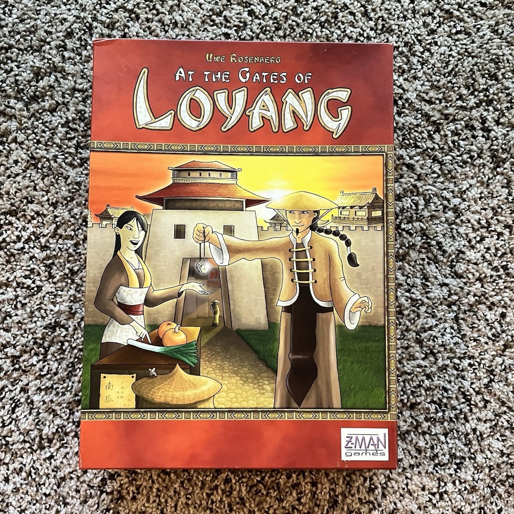 At the Gates of Loyang Board Game Uwe ZMan Games Complete English Edition